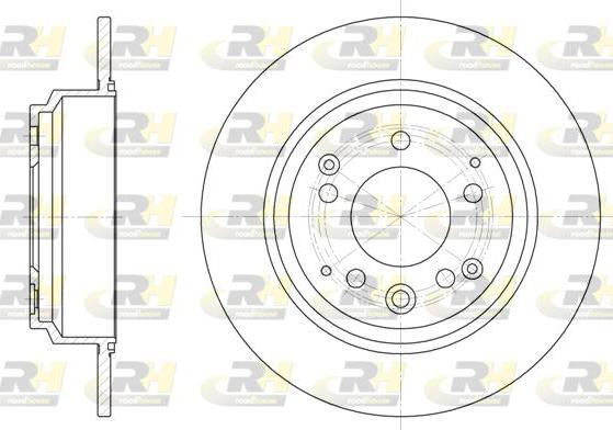 Roadhouse 6922.00 - Спирачен диск vvparts.bg