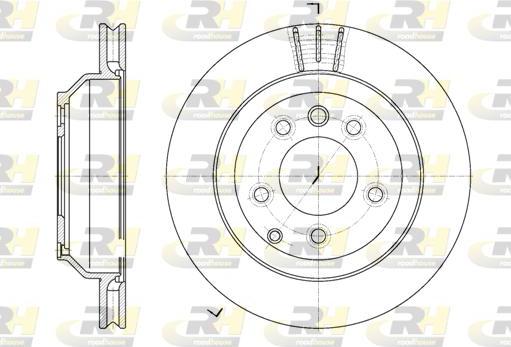 Roadhouse 6971.10 - Спирачен диск vvparts.bg