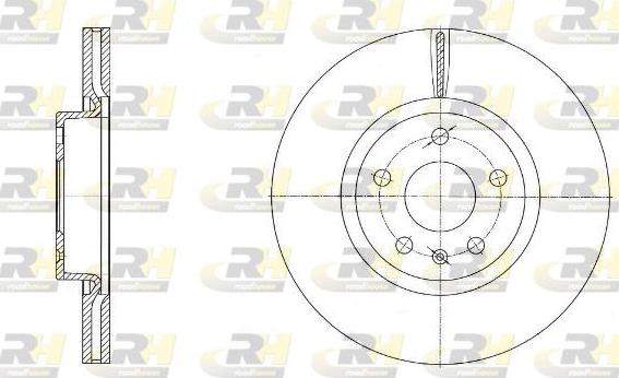 Roadhouse 6972.10 - Спирачен диск vvparts.bg