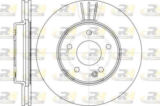 Roadhouse 6495.10 - Спирачен диск vvparts.bg