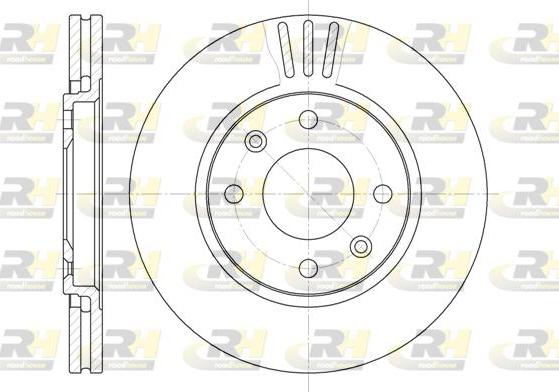 Roadhouse 6449.10 - Спирачен диск vvparts.bg