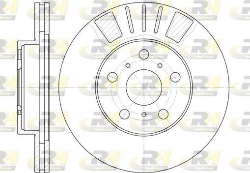 Roadhouse 6445.10 - Спирачен диск vvparts.bg