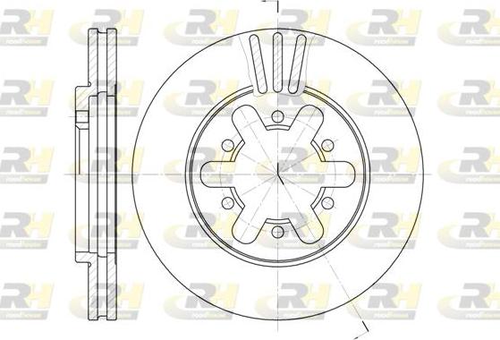 Roadhouse 6450.10 - Спирачен диск vvparts.bg