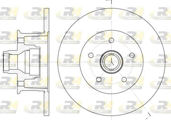 Roadhouse 6468.00 - Спирачен диск vvparts.bg