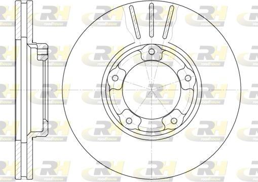 Roadhouse 6405.10 - Спирачен диск vvparts.bg