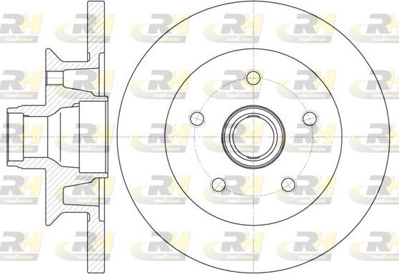 Roadhouse 6415.00 - Спирачен диск vvparts.bg