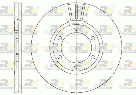 Roadhouse 6413.10 - Спирачен диск vvparts.bg