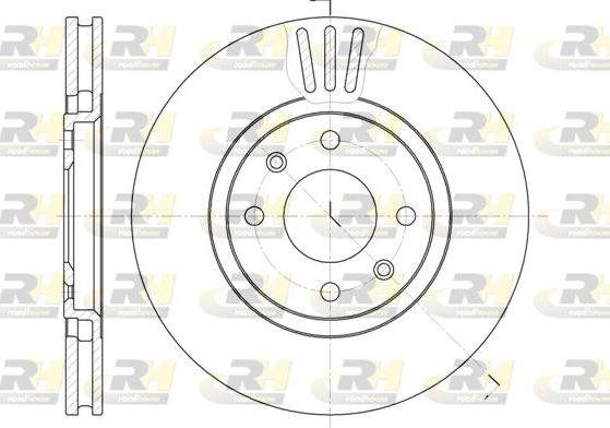 Roadhouse 6486.10 - Спирачен диск vvparts.bg