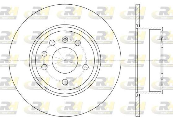 Roadhouse 6487.00 - Спирачен диск vvparts.bg