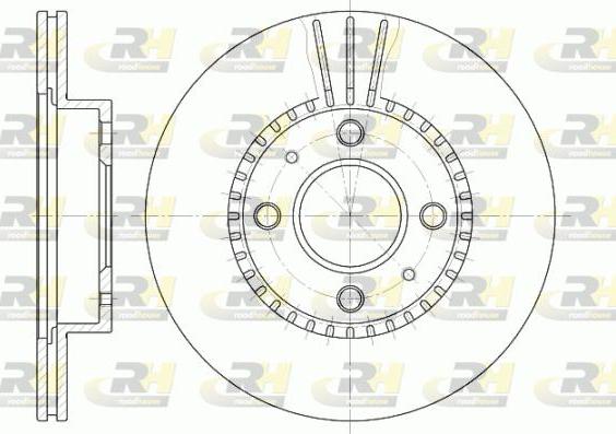 Roadhouse 6430.10 - Спирачен диск vvparts.bg