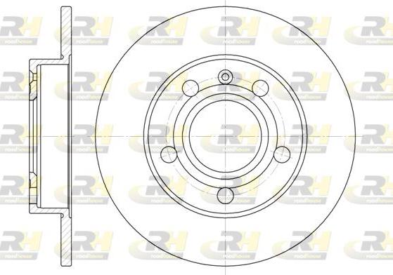 Roadhouse 6429.00 - Спирачен диск vvparts.bg