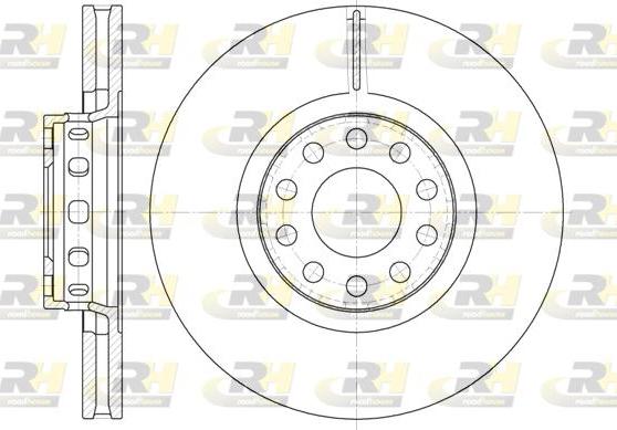 Roadhouse 6592.10 - Спирачен диск vvparts.bg