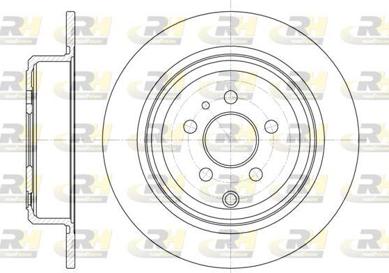 Roadhouse 6502.00 - Спирачен диск vvparts.bg