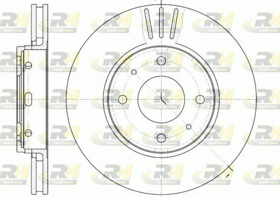 Roadhouse 6585.10 - Спирачен диск vvparts.bg