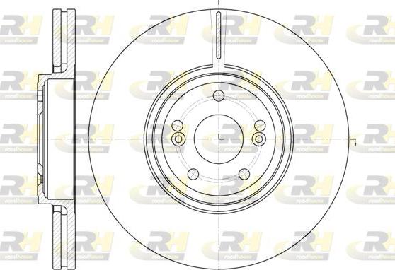 Roadhouse 6695.10 - Спирачен диск vvparts.bg