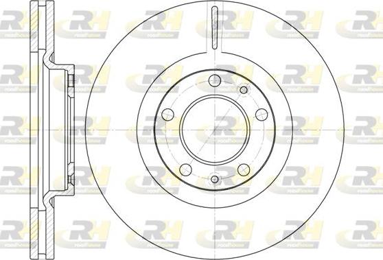 Roadhouse 6693.10 - Спирачен диск vvparts.bg