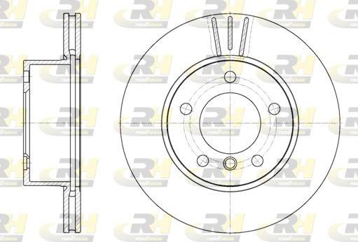 Roadhouse 6651.10 - Спирачен диск vvparts.bg