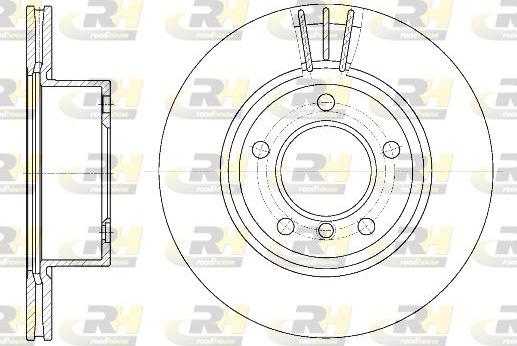 Roadhouse 6652.10 - Спирачен диск vvparts.bg