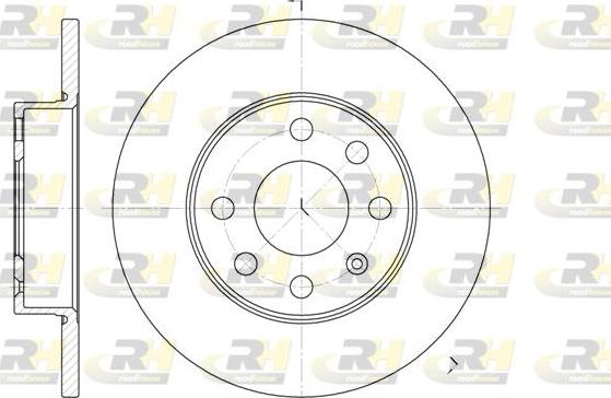 Roadhouse 6664.00 - Спирачен диск vvparts.bg