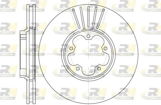 Roadhouse 6609.10 - Спирачен диск vvparts.bg