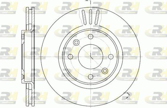 Roadhouse 6603.10 - Спирачен диск vvparts.bg