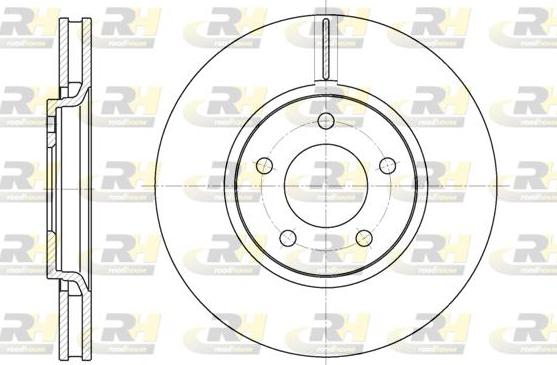 Roadhouse 6602.10 - Спирачен диск vvparts.bg