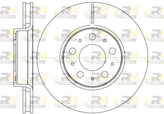 Roadhouse 6619.10 - Спирачен диск vvparts.bg