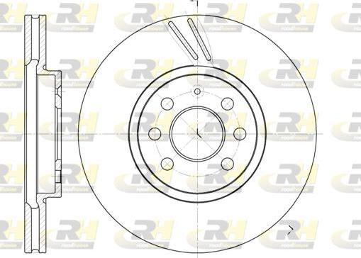 Roadhouse 6684.10 - Спирачен диск vvparts.bg