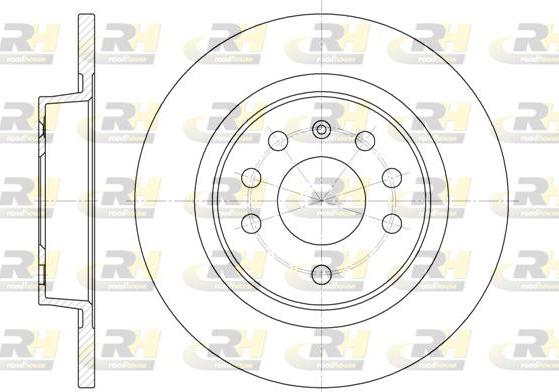 Roadhouse 6688.00 - Спирачен диск vvparts.bg