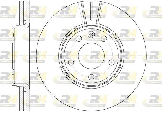 Roadhouse 6682.10 - Спирачен диск vvparts.bg