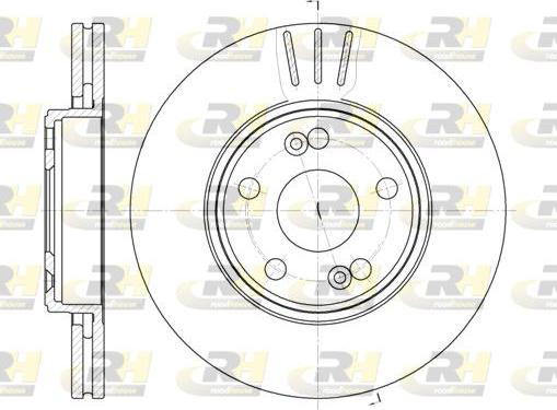 Roadhouse 6622.10 - Спирачен диск vvparts.bg