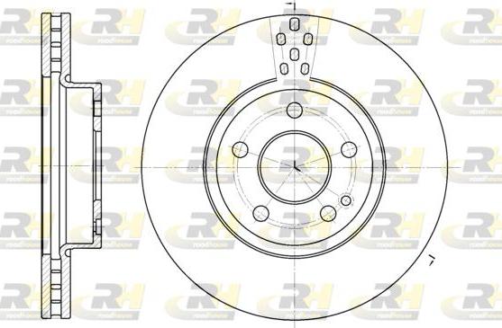 Roadhouse 6679.10 - Спирачен диск vvparts.bg