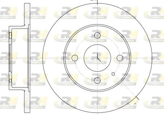 Roadhouse 6090.00 - Спирачен диск vvparts.bg