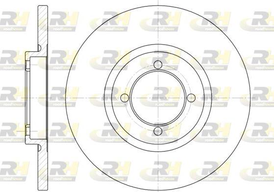 Roadhouse 6091.00 - Спирачен диск vvparts.bg