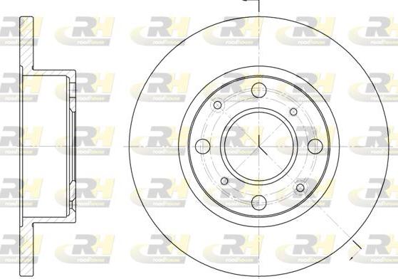 Roadhouse 6041.00 - Спирачен диск vvparts.bg