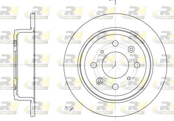 Roadhouse 6083.00 - Спирачен диск vvparts.bg