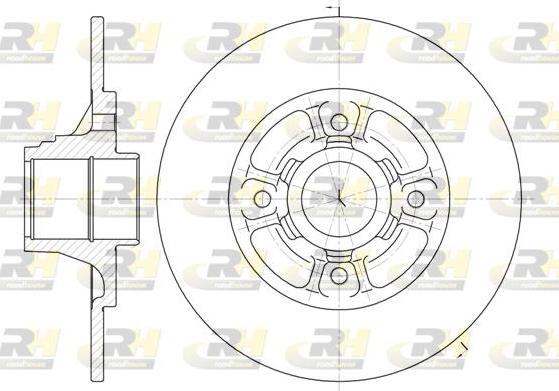 Roadhouse 6073.00 - Спирачен диск vvparts.bg