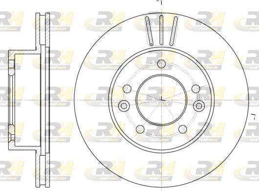 Roadhouse 61996.10 - Спирачен диск vvparts.bg