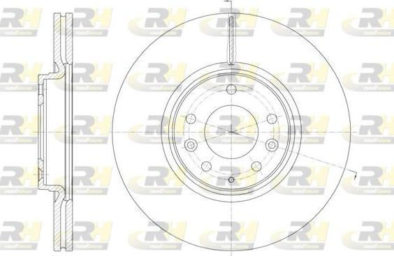 Roadhouse 61949.10 - Спирачен диск vvparts.bg