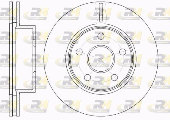 Roadhouse 61967.10 - Спирачен диск vvparts.bg