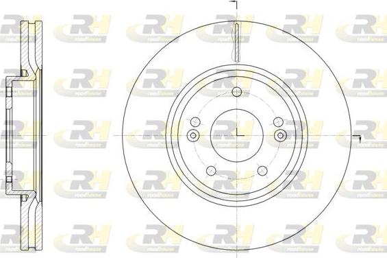 Roadhouse 61904.10 - Спирачен диск vvparts.bg