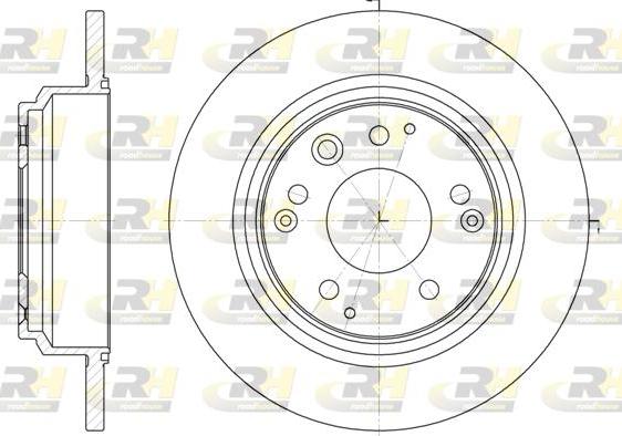 Roadhouse 61903.00 - Спирачен диск vvparts.bg