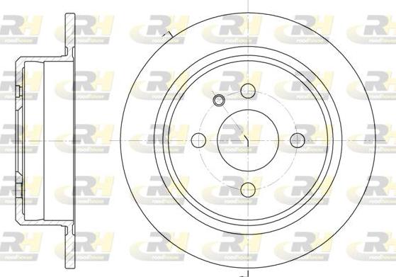 Roadhouse 6197.00 - Спирачен диск vvparts.bg
