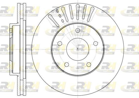 Roadhouse 61973.10 - Спирачен диск vvparts.bg