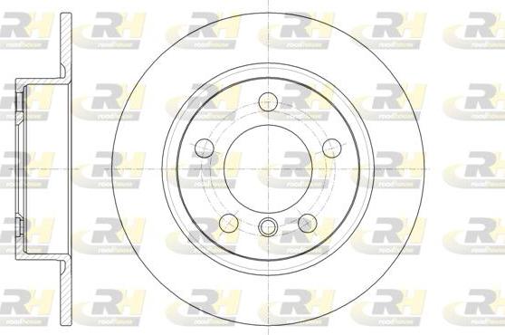 Roadhouse 61441.00 - Спирачен диск vvparts.bg