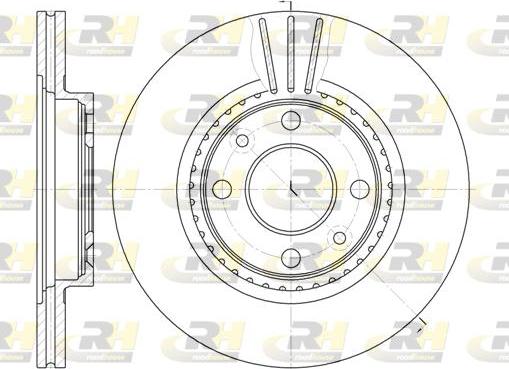 Roadhouse 6144.10 - Спирачен диск vvparts.bg