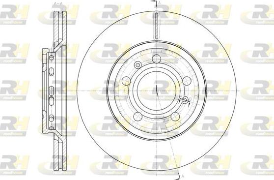 Roadhouse 61447.10 - Спирачен диск vvparts.bg