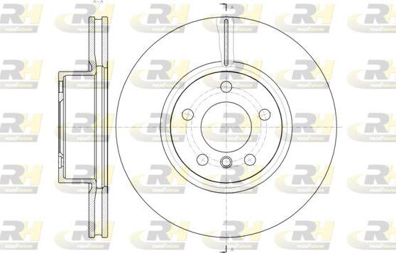 Roadhouse 61454.10 - Спирачен диск vvparts.bg