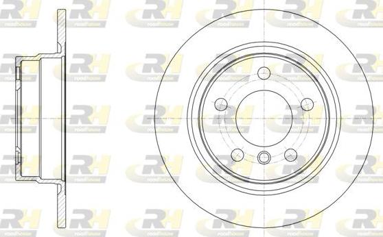 Roadhouse 61450.00 - Спирачен диск vvparts.bg