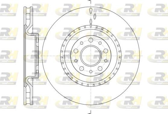 Roadhouse 61458.10 - Спирачен диск vvparts.bg